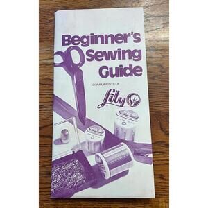 Vintage Lily Beginner's Sewing Guide Booklet Set - Complete Series